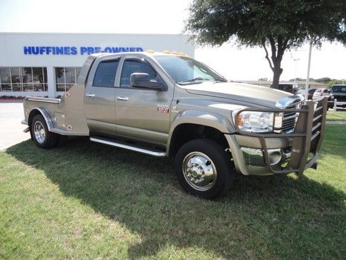 Dodge ram 4500 diesel laramie nav backup camera custom bed  nice!