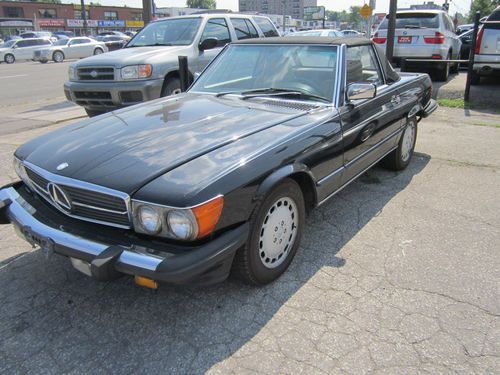 1987 mercedes benz 560 sl convertible