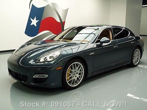 2010 porsche panamera turbo sunroof nav rear cam 3k mi texas direct auto