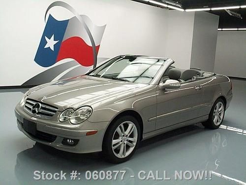 2006 mercedes-benz clk350 cabriolet v6 cruise ctrl 68k texas direct auto