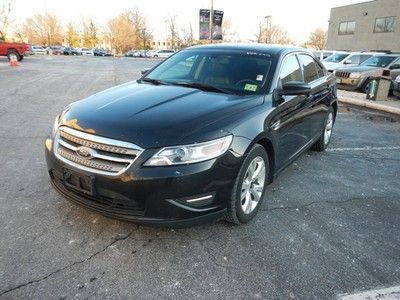 3.5l v6 sho sedan fwd front wheel drive sel leather 18 mpg city 27 mpg hyw