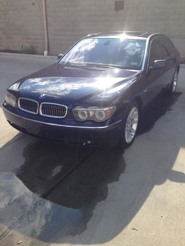 2005 bmw 745li base sedan 4-door 4.4l