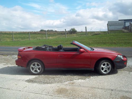 1995 toyota celica gt convertible 2-door 2.2l