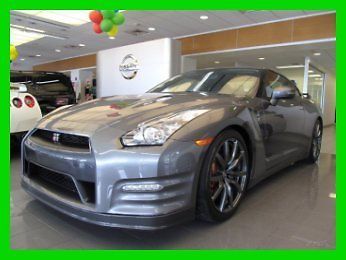 14 new gun metallic gray 3.8l v6 awd gtr dual clutch twin-turbo coupe*navigation