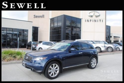 2008 infiniti fx35 certified sport touring sunroof cd