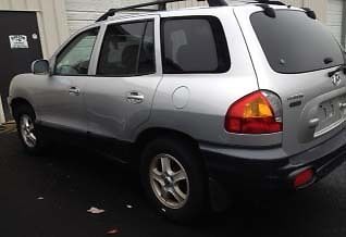 2001 hyundai santa fe gls sport utility 5-door 2.7l