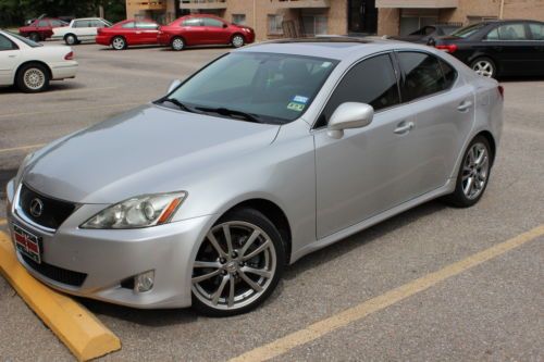 2008 lexus is250 base sedan 4-door 2.5l