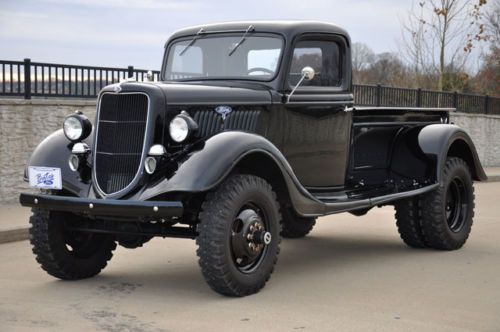 1935 ford 4x4 dual rear axle custom built pickup