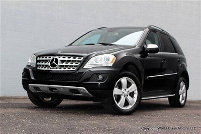 2010 mercedes benz ml350 nav sunroof loaded! black 08 09 11 12 ml glk gl 350 500