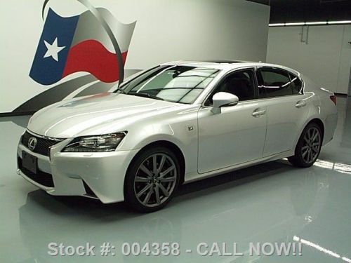 2013 lexus gs350 f sport awd sunroof nav rear cam 18k texas direct auto