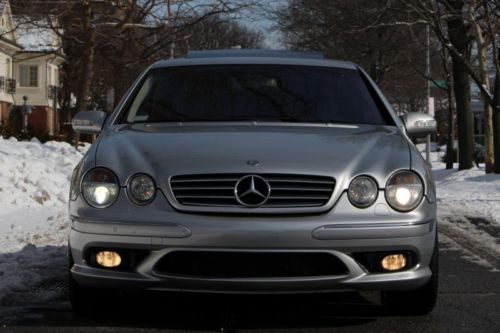 2004 mercedes-benz cl55 amg navigation parking sensors clean in out