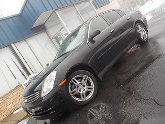 No reserve 2004 infiniti g35x awd sunroof leather heated seats hid headlights