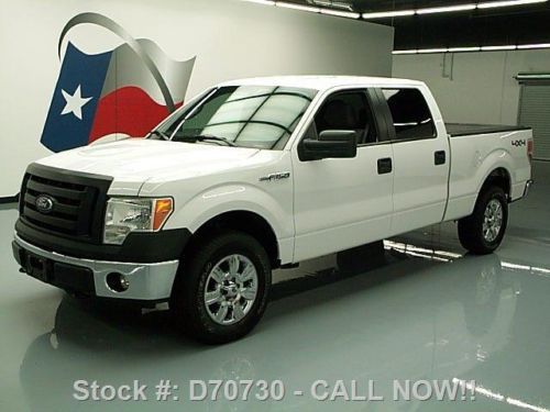 2011 ford f-150 crew 4x4 5.0l 6-pass tonneau cover 65k! texas direct auto