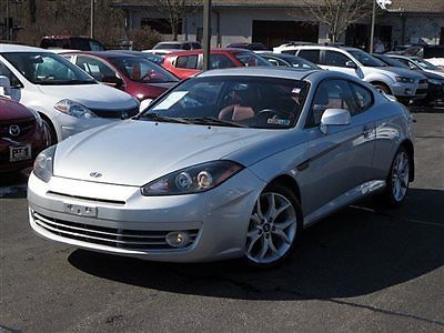 2008 hyundai tiburon gt limited coupe automatic, leather, sunroof