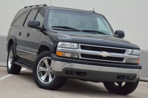 2003 chevrolet suburban lt 4x4 3rd row seat lth/htd seats r/entertain $599 ship