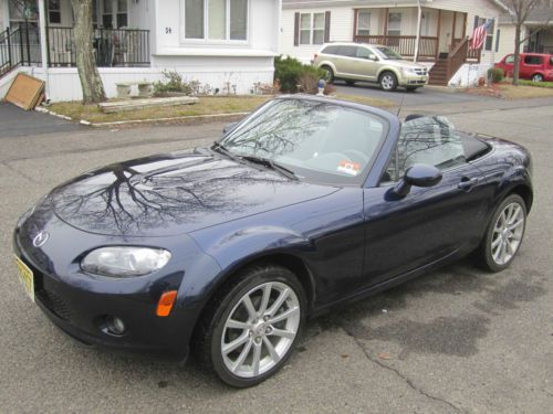 2008 mazda mx-5 miata gt convertible 2-door 2.0l  25,400 miles, exc cond.