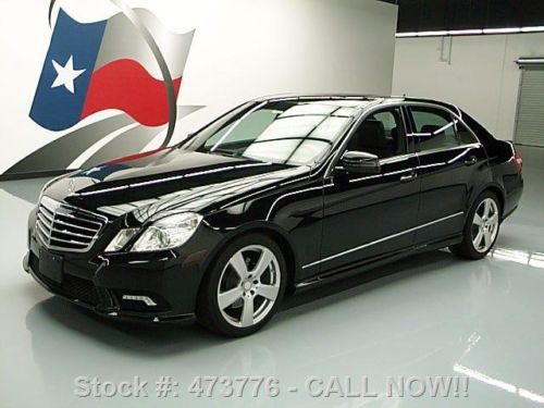 2011 mercedes-benz e350 4matic/awd p2 sport sunroof nav texas direct auto