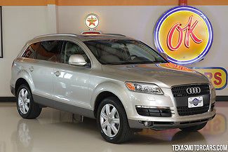 2008 audi q7 4.2l premium! leather, 3rd row, nav. 2.9 % wac