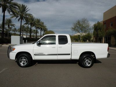 2003 toyota tundra-loaded sr5-iforce v8-snugtop-only 26k original arizona miles!