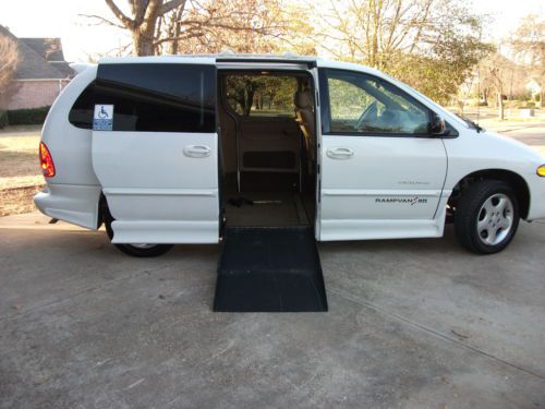 Wheelchair accessable van.  conversion by ims.  caravan es