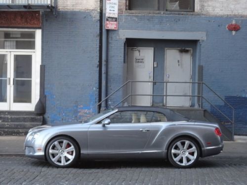 2012 bentley continental gtc in hallmark w/a magnolia &amp; porpoise interior