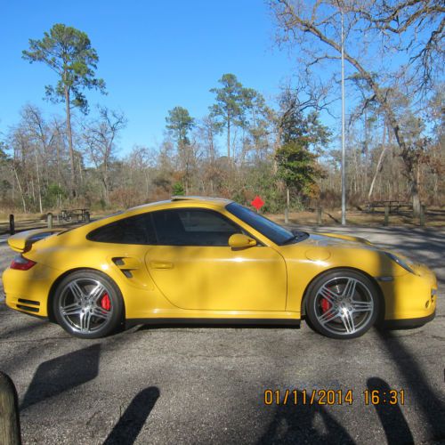 07 porsche turbo - loaded - sports seats, chrono, rear wiper, dedicated phone