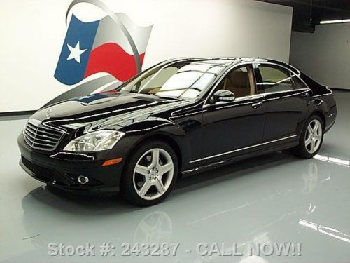 2009 mercedes-benz s550 p2 sunroof nav rear cam 52k mi texas direct auto