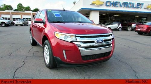 2012 ford edge sel fwd sport utility automatic 1 owner carfax certified 4x2 suv