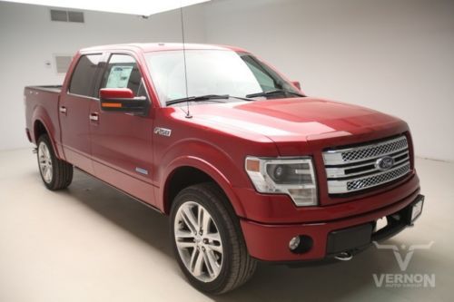 2013 limited crew 4x4 navigation sunroof 22s aluminum leather heated ecoboost