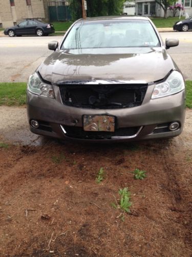 2008 infiniti m35 x sedan 4-door light damage runs and drives