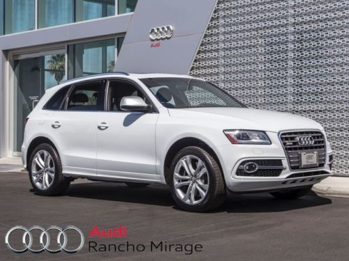 2014 audi sq5 premium plus glacier white black bang olusen nav