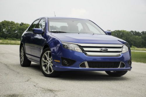 2012 ford fusion sel blue flame, only 45k miles, premium sport wheels, clean!!