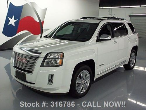 2013 gmc terrain denali sunroof nav rearview cam 36k mi texas direct auto