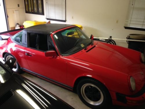 1985 porsche 911 carrera targa 2-door 3.2l