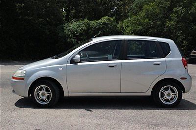 Chevrolet aveo ls; special value low miles 4 dr sedan manual gasoline 1.6l 4 cyl