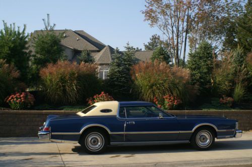 1976 bill blass lincoln continental mark iv