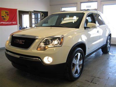 2010 gmc acadia slt1 awd pano roof 3rd row remote start htd lthr save$$$$19,995