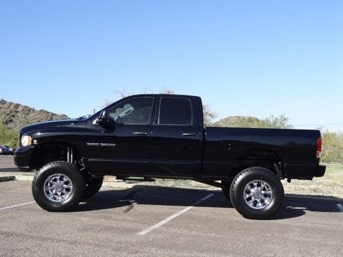 ***no reserve*** 2004 dodge ram 3500 cummins turbo diesel custom lifted 4x4!!!