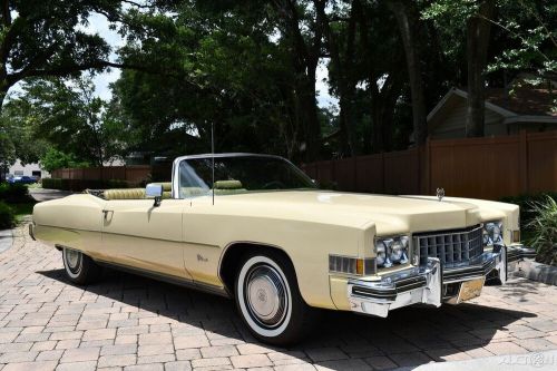 1973 cadillac eldorado convertible 500ci v8 automatic