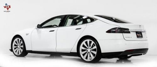 2013 tesla model s signature performance sedan 4d