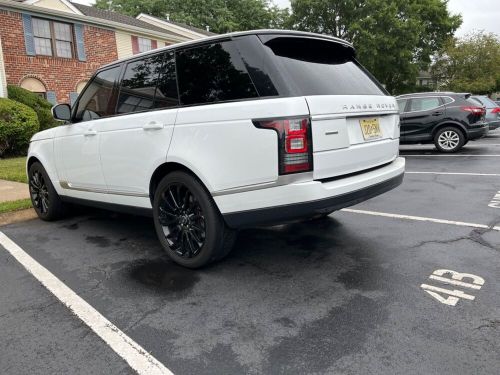 2015 land rover range rover supercharged