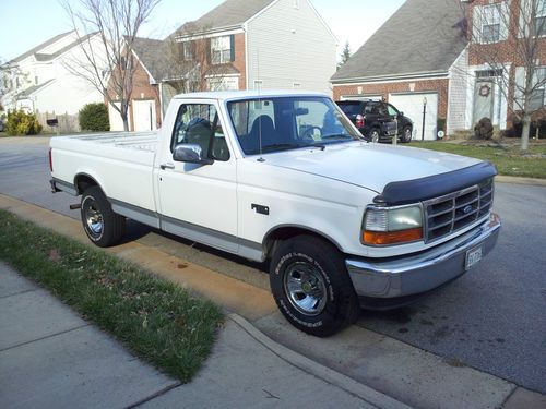 1996 ford f-150 xl standard cab pickup 2-door 5.0l efi