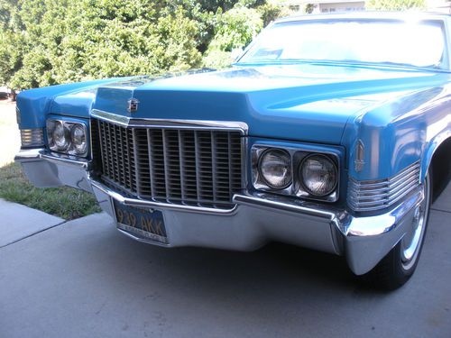 1970 cadillac coupe deville