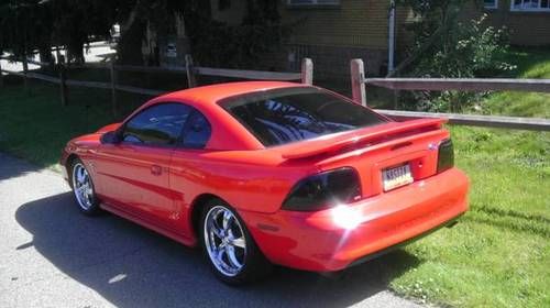 1995 ford mustang gt coupe 2-door 5.7 351w not cobra,  saleen