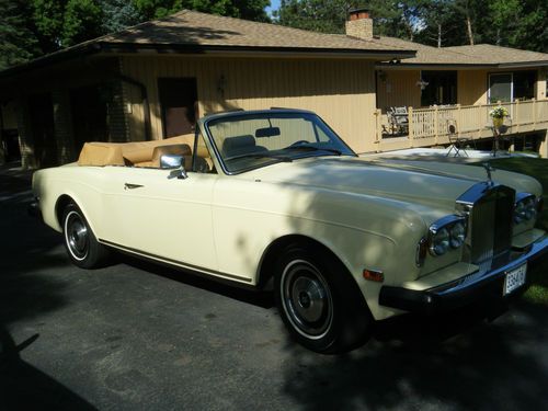 1983 rolls royce corniche base convertible 2-door 6.7l