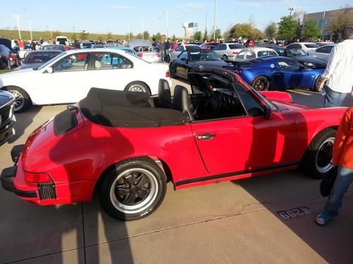 1987 porsche 911 carerra cabriolet