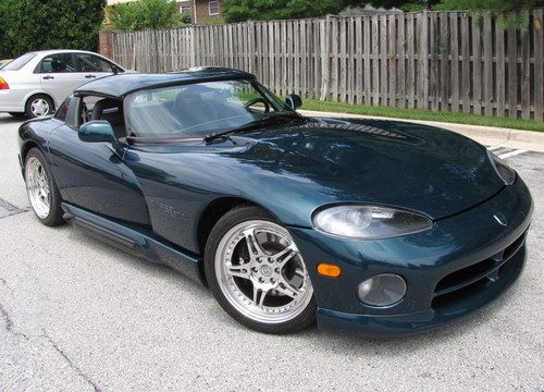 1994 dodge viper r/t 10 27k low miles hard top roadster