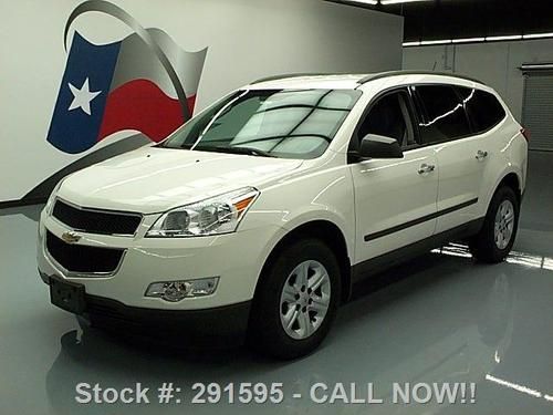 2011 chevy traverse awd 3.6l v6 8-passenger 3rd row 47k texas direct auto