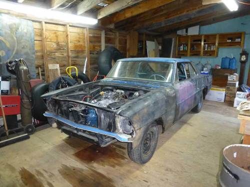 Nova, project car, no rust, 2 door hardtop,