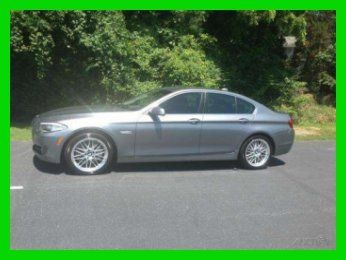 2011 bmw 582i 3l i6 24v automatic rwd sedan premium package certified auto trans